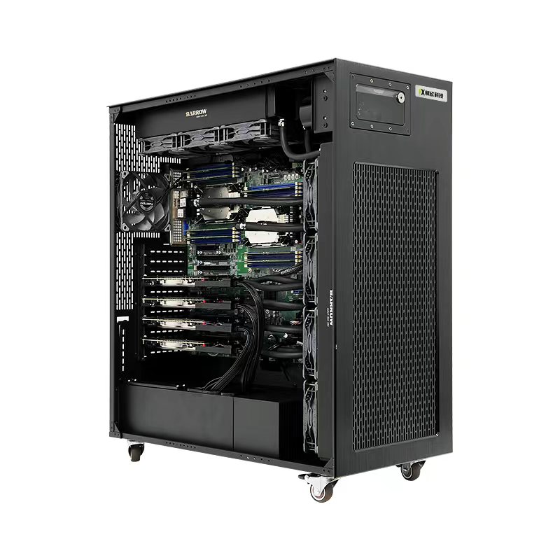 FX724T 双路 Intel 第四/五代至强 四卡塔式 GPU 服务器