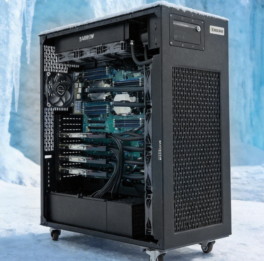 FX724L / FE724L 双路至强 / EPYC 四卡全液冷 GPU 服务器